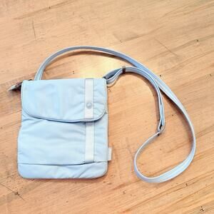 Pacsafe Slingsafe 100 Anti-Theft Sling Purse Black Travel Crossbody Bag Blue